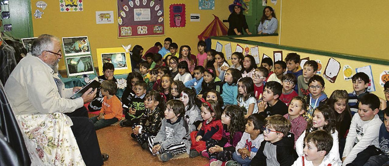 Halloween de &quot;Mieu&quot; para los alumnos del Prieto Bances