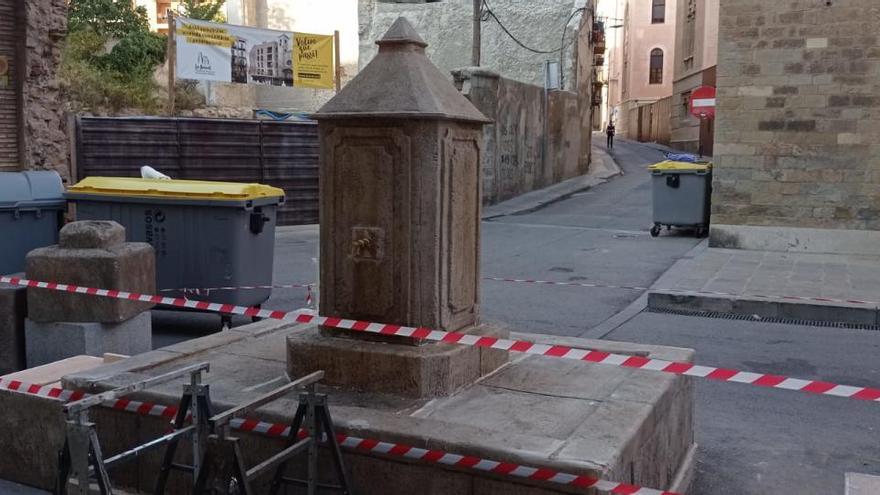 Preparatius del rodatge, que ja es comença a veure als carrers de Manresa