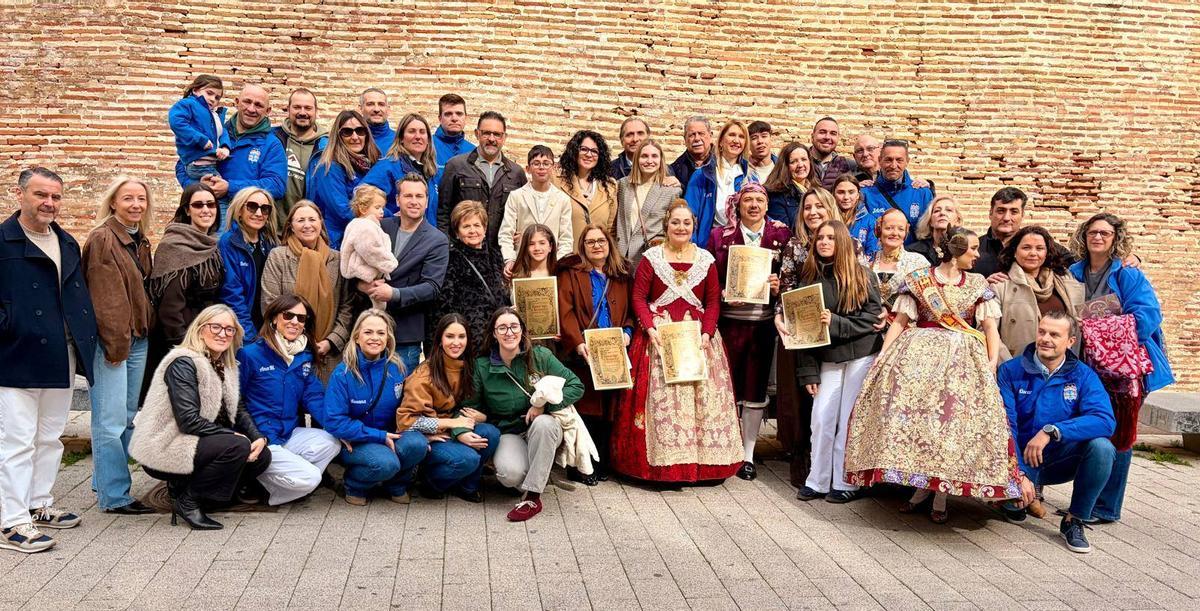 La marea azul, tras el acto en las Atarazanas