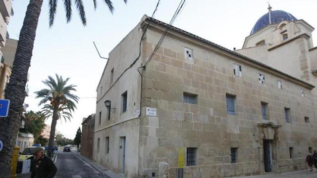 Una de las calles que separa los términos municipales de Sant Joan y Alicante.