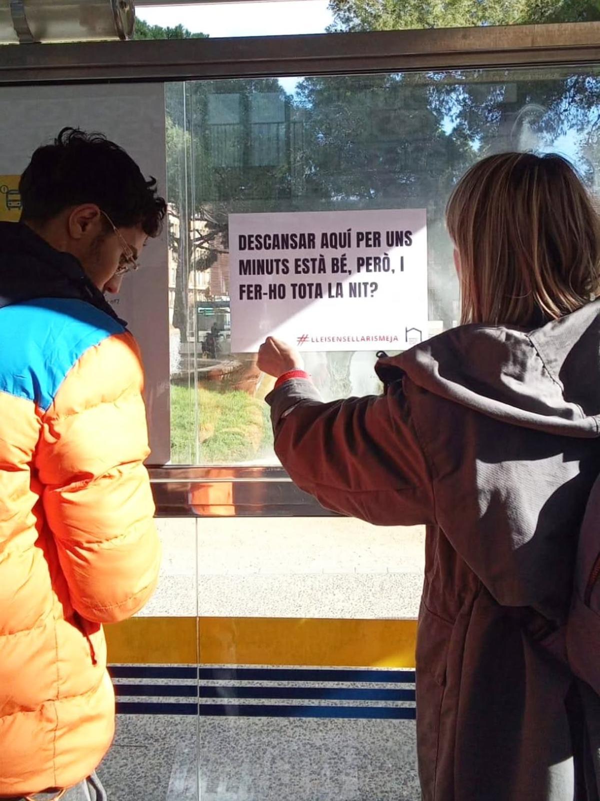 Campanya de Càritas amb motiu del dia del sensellarisme