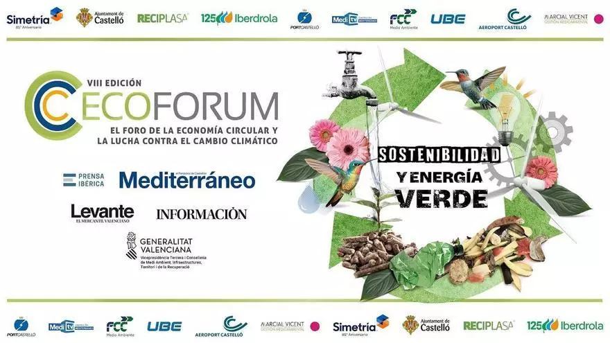 VIII EDICIÓN ECOFORUM | EL FORO DE LA ECONOMÍA CIRCULAR Y LA LUCHA CONTRA EL CAMBIO CLIMÁTICO