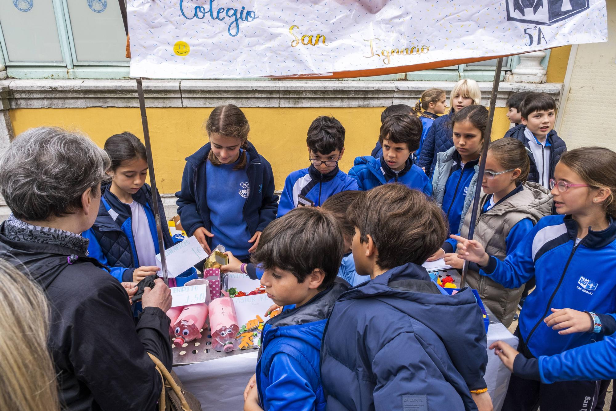 En imágenes: Mercados de Cooperativas y Asociaciones Educativas Asturianas en el Fontán