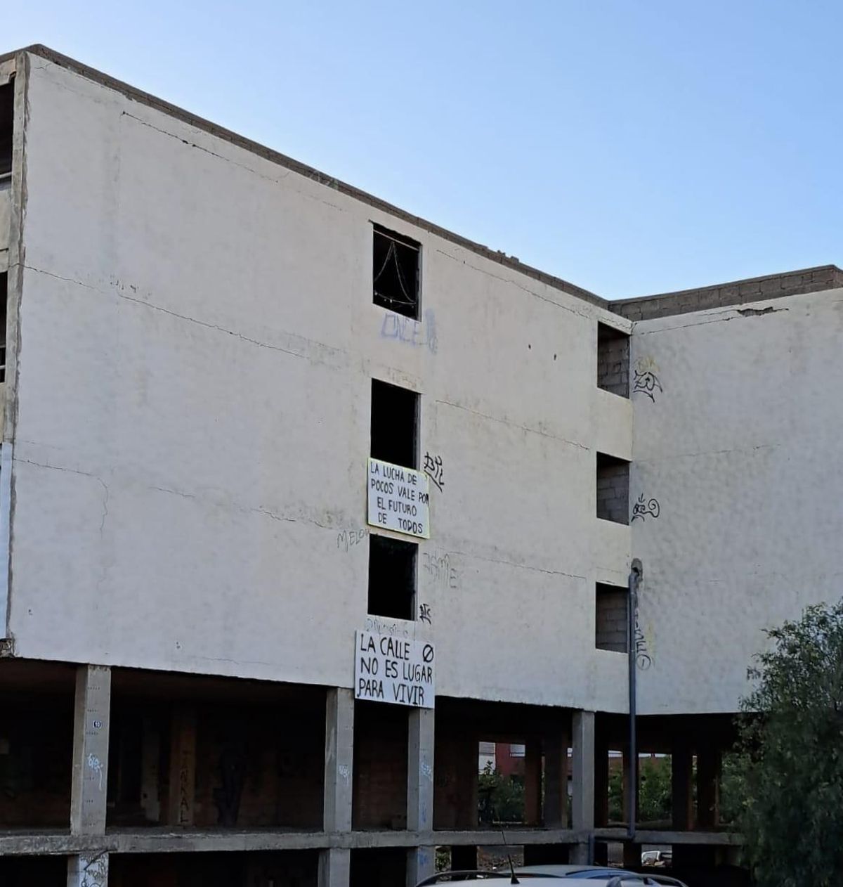 Chasna Building, in Costa del Silencio (Arona.