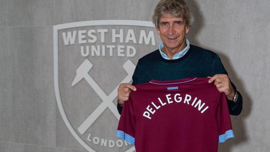 Manuel Pellegrini ya es nuevo entrenador del West Ham