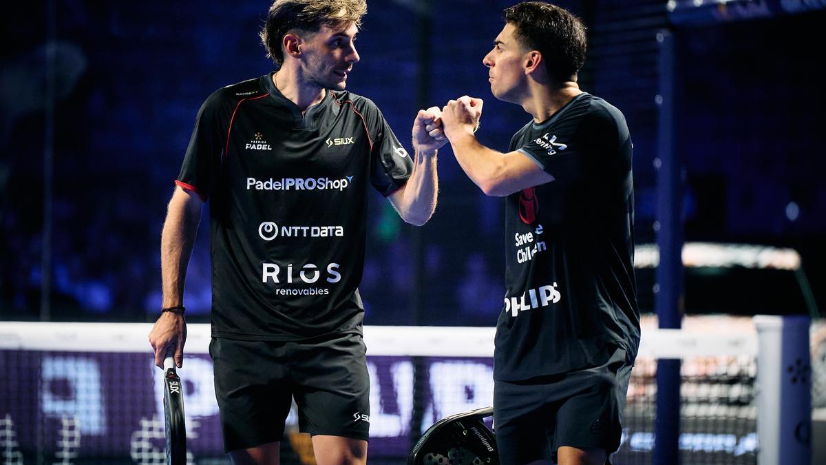 Stupa y Di Nenno en las Qatar Airways Premier Padel Finals de Barcelona