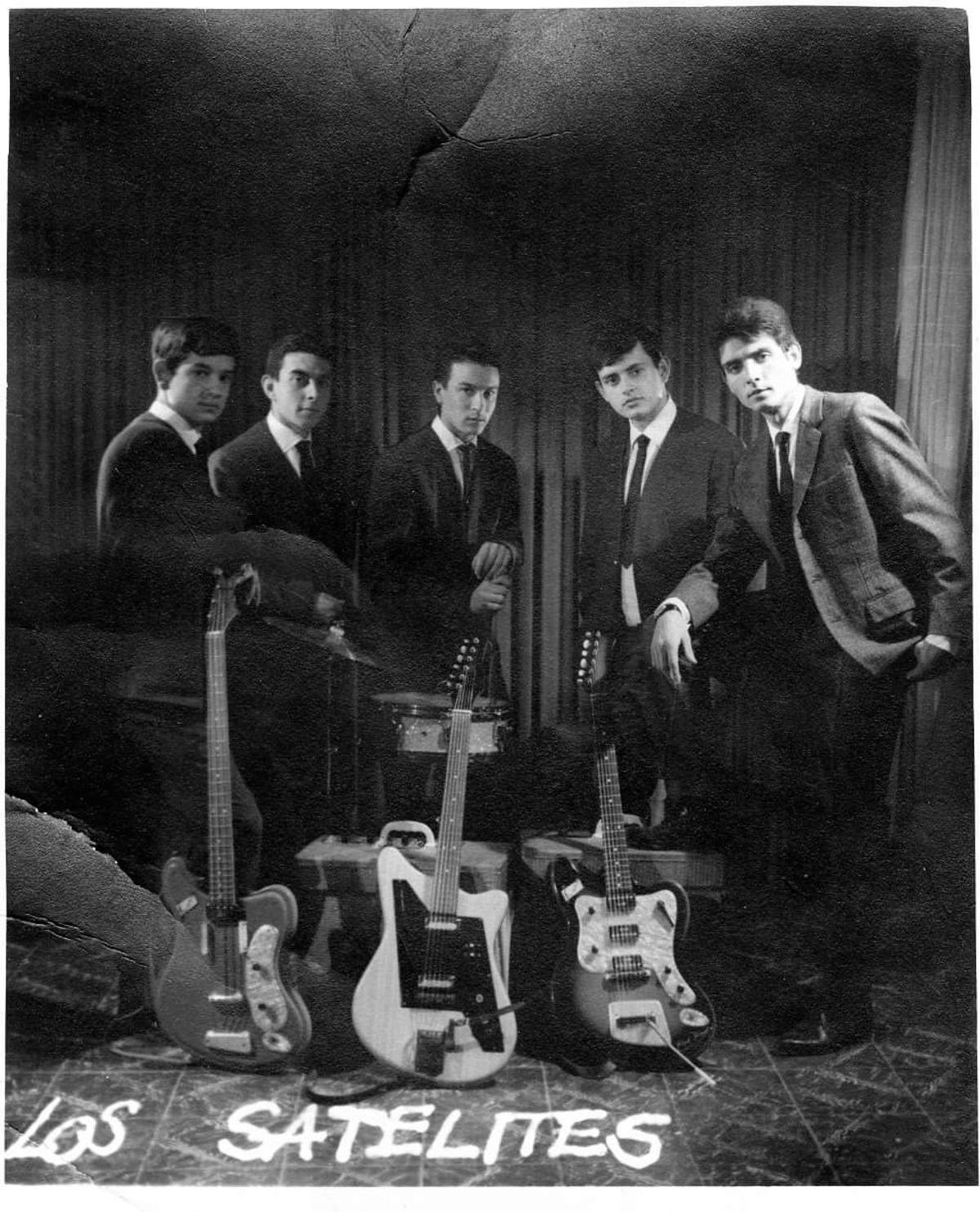Los Satélites, grupo setabense de música en los años 60.