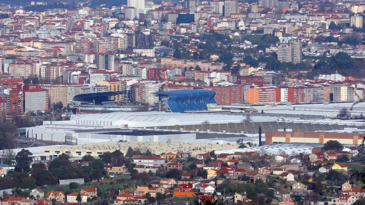 Vista de las instalaciones de Stellantis en Vigo. |   // MARTA G. BREA