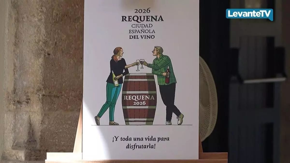 Paco Roca diseña la imagen gráfica de Requena Ciudad Española del Vino 2026