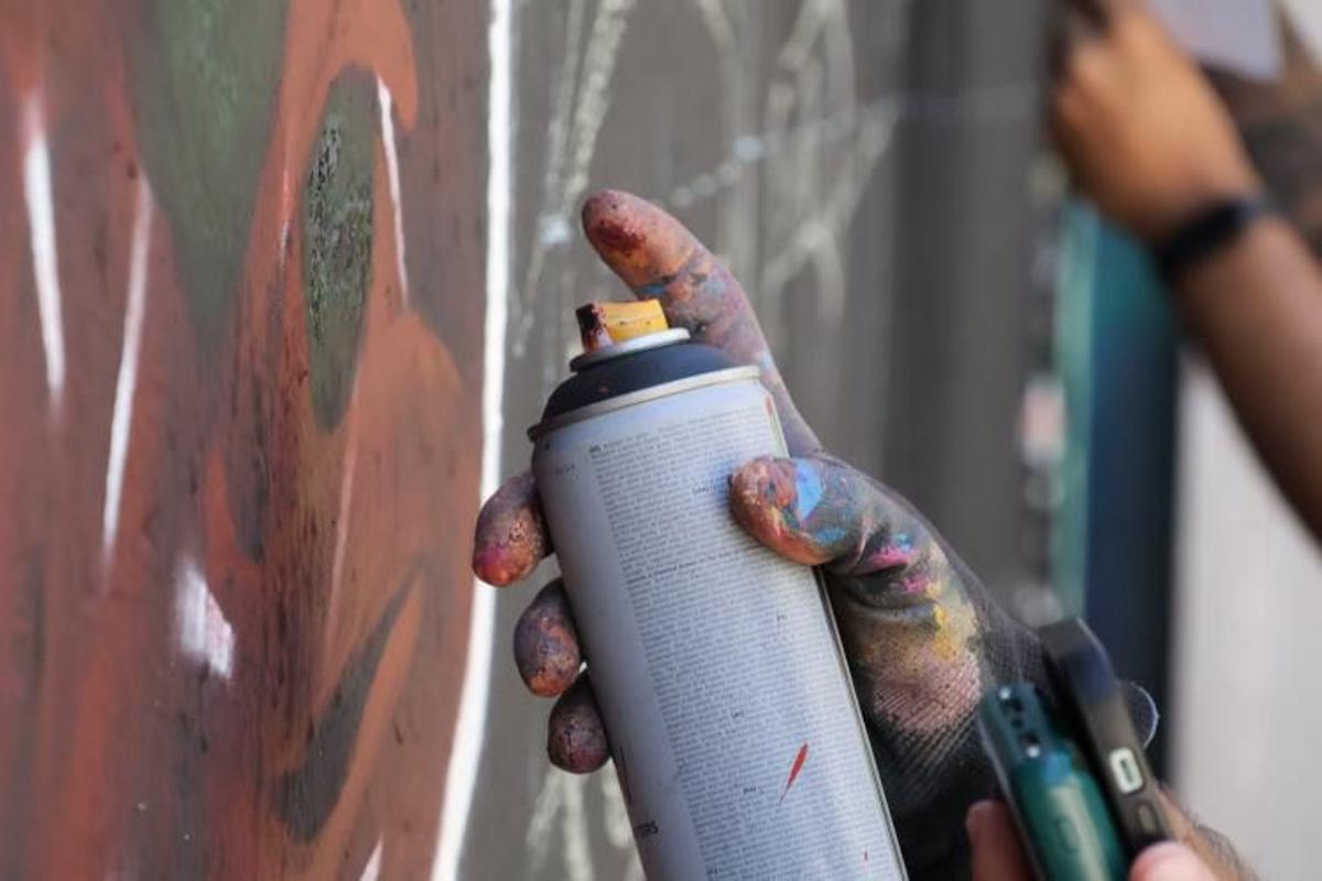 El mural más culé de Lamine Yamal y Nico Williams en Barcelona