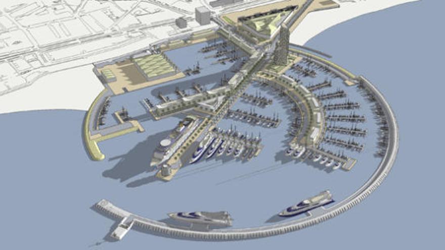 Imagen del proyecto para la ampliación de La Bajadilla.