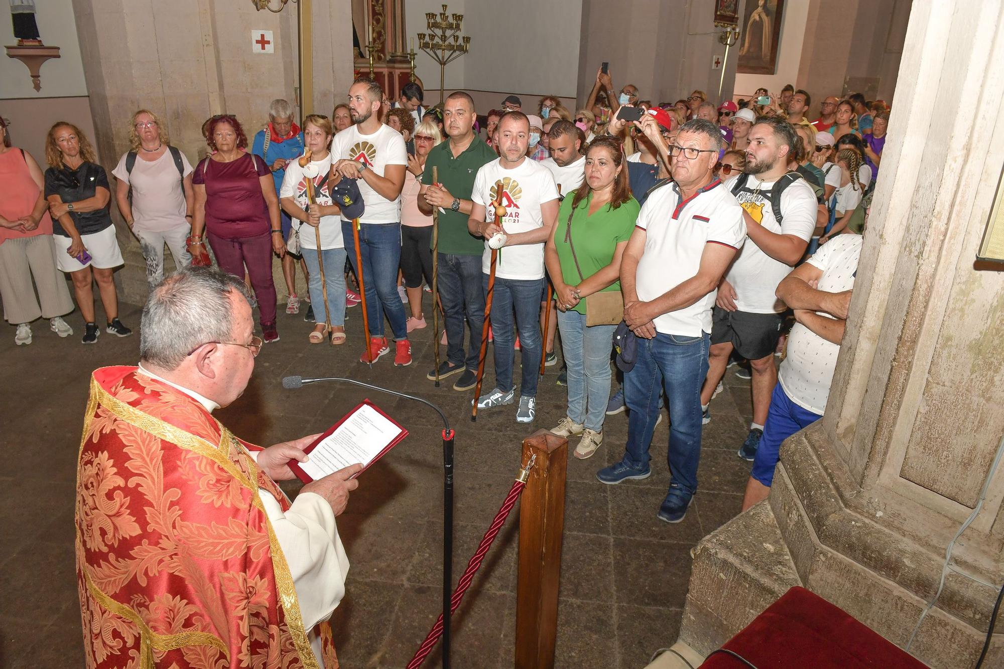 Peregrinación por Santiago de Gáldar