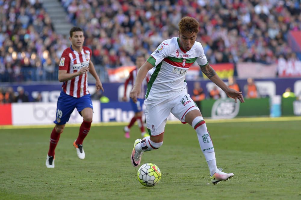 Imágenes del partido entre Atlético y Granada.