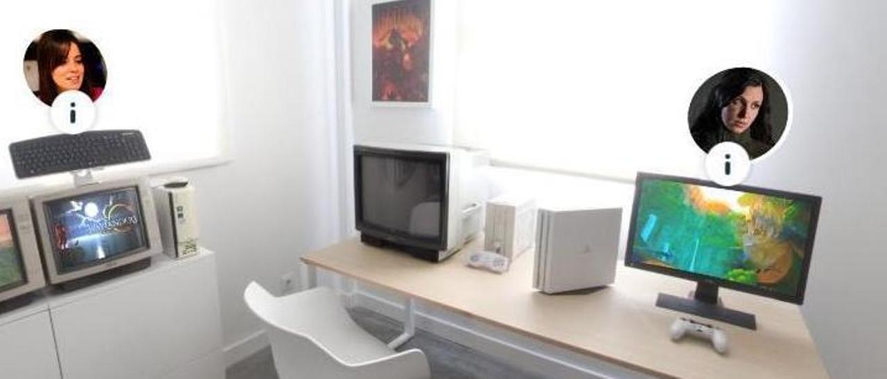 A sala Pioneiras, que se pode visitar na exposición virtual. | // MUVI.