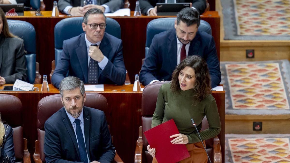 Ayuso al Gobierno: "Ese '155' que piden para Madrid tiene una rima fatal para ustedes"