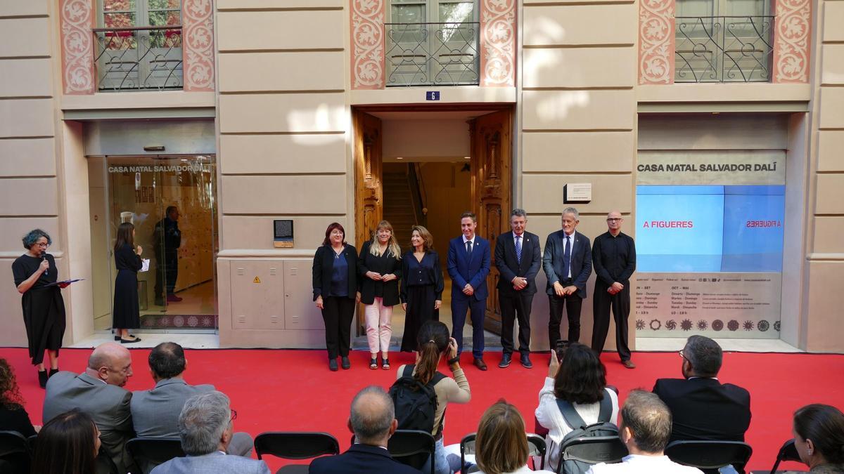 Figueres inaugura la Casa Natal de Salvador Dalí.