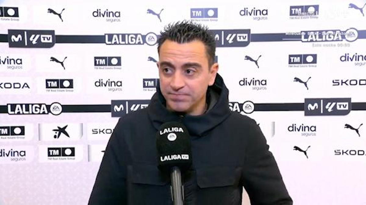 Xavi: "Vamos por buen camino"
