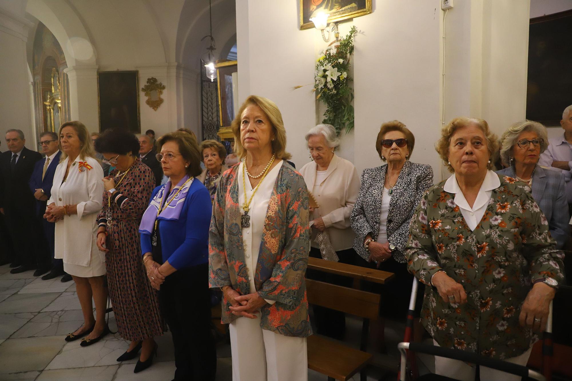 Festividad de San Rafael en la iglesia del Juramento