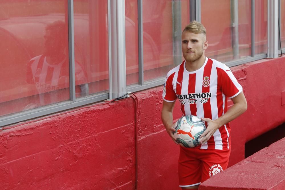 Presentació de Samu Sáiz com a nou jugador del Girona FC