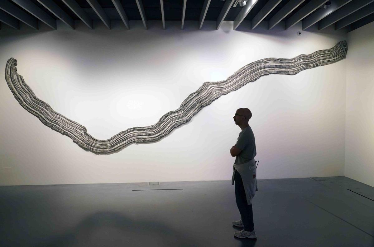 Presentación de la nueva colección semipermanente 'To Open Eyes. Miradas de artista' en el Centre Pompidou