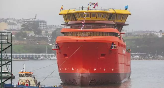 El naval asturiano logra un año récord con 31 buques contratados, el 86% del total de España
