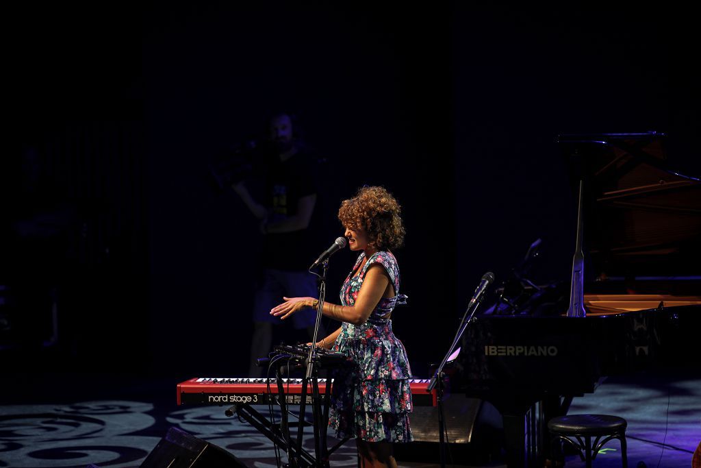 Las imágenes del concierto de Cyrille Aimée en el Jazz San Javier