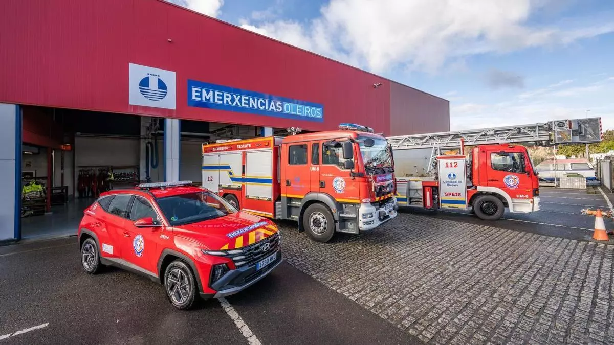 El Servicio de Emerxencias de Oleiros realizó 480 intervenciones en 2025