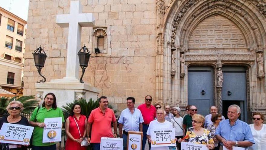 Callosa trasladará la Cruz de los Caídos al rechazar el juez medidas cautelares