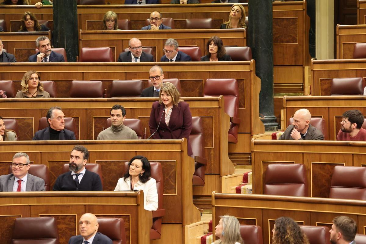 Ana González, en su toma de posesión.