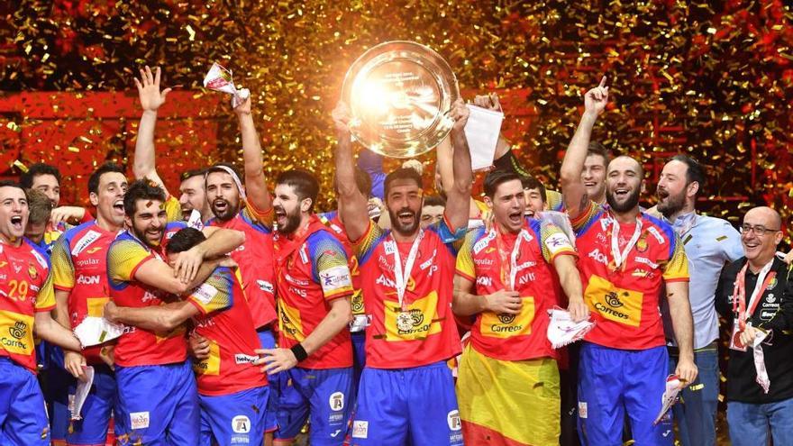 España logra su primer oro europeo en balonmano