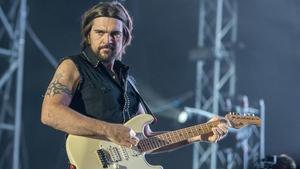 Juanes, el pasado mes de julio, durante su actuación en el Festival Hard Rock Rising, en Barcelona.