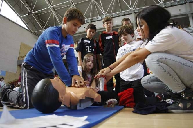 Entrenamiento para la vida, en el día cardiopulmonar