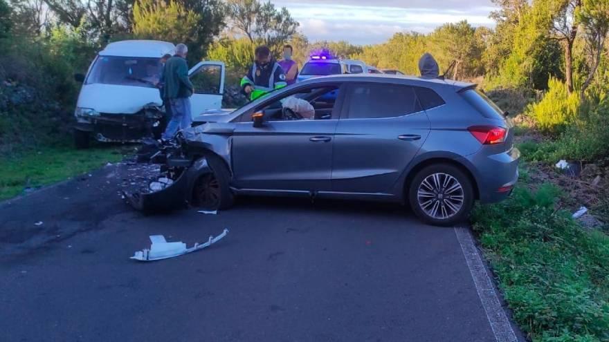 Accidente la pista La Cancela, en El Tanque