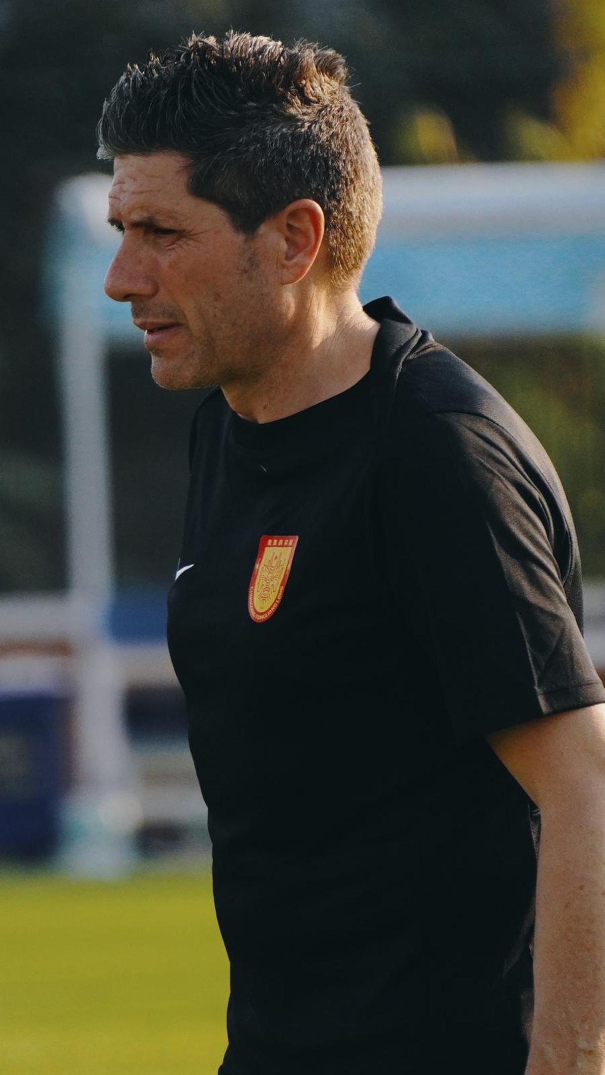 Nacho Fernández, en China
