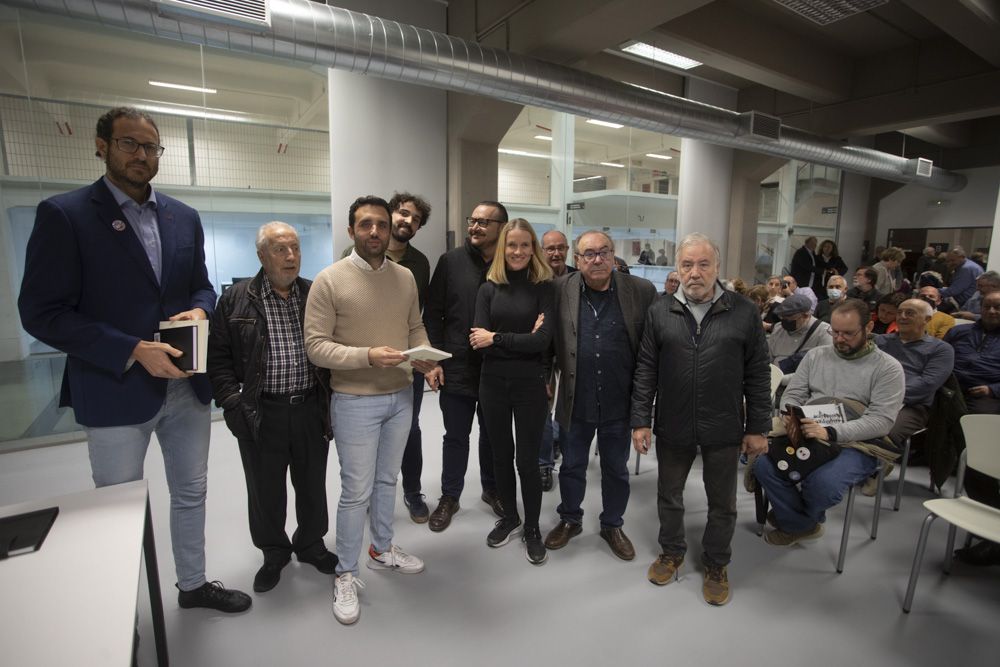 Presentación de la revista Braçal en el futuro Museo Industrial del Port de Sagunt.