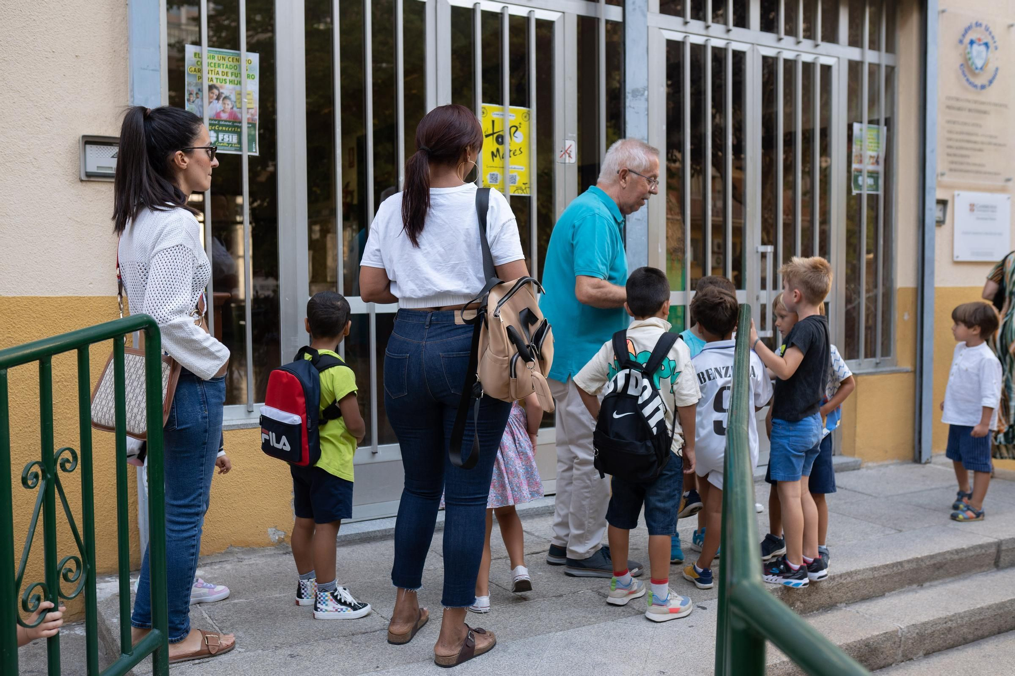 GALERÍA | Así han vivido lo más pequeños la vuelta al colegio en Zamora