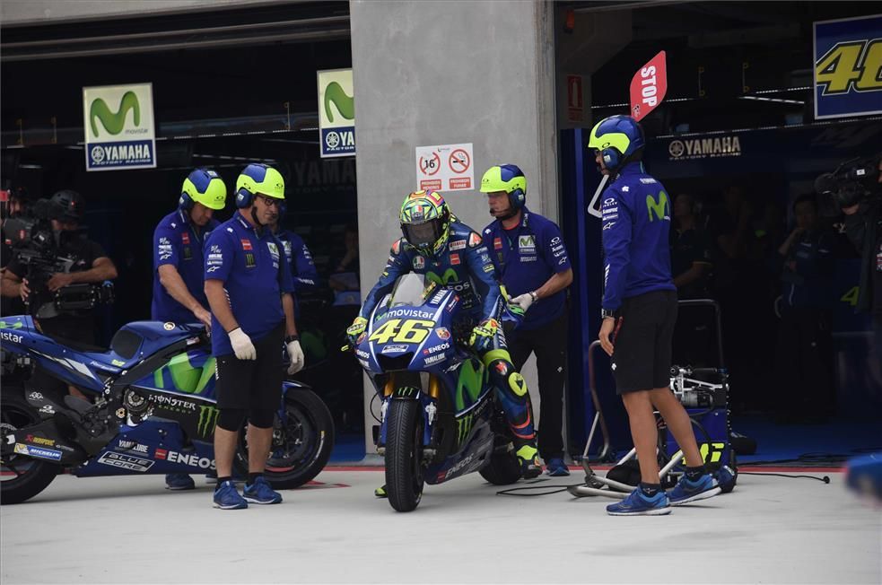 Segundo entrenamiento en Motorland para el Gran Premio de Aragón