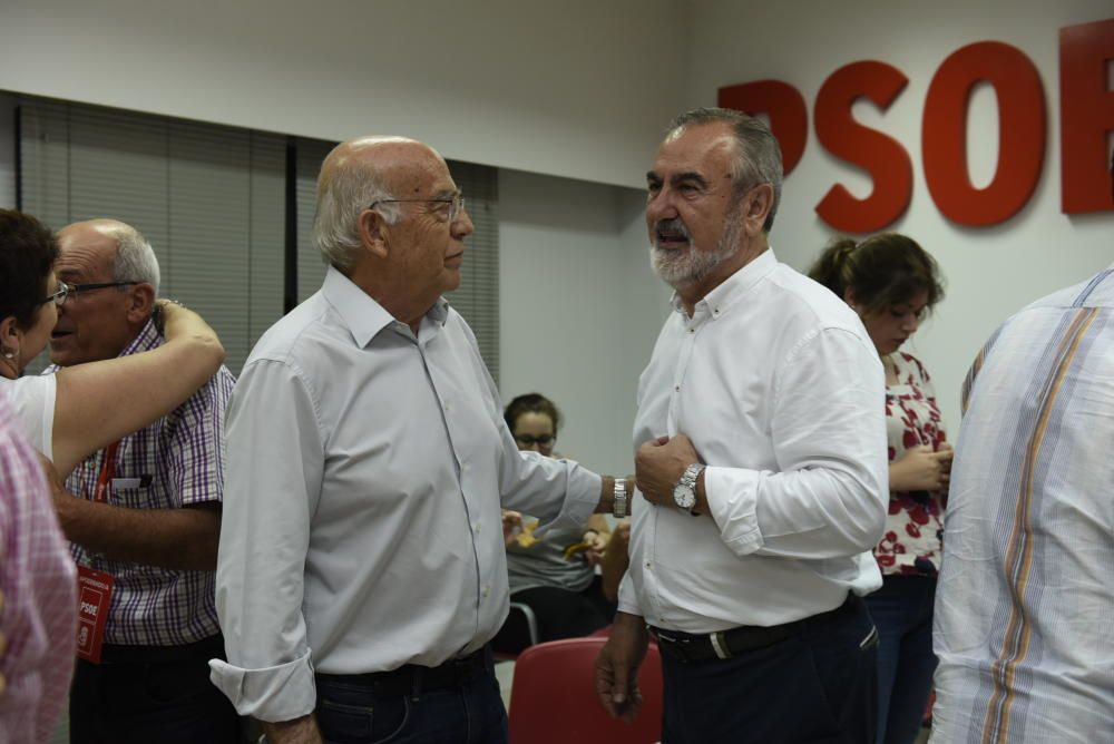 Noche electoral en el PSOE