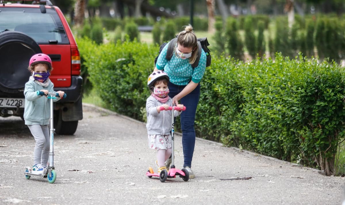 Los niños y niñas vuelven a las calles de Zaragoza