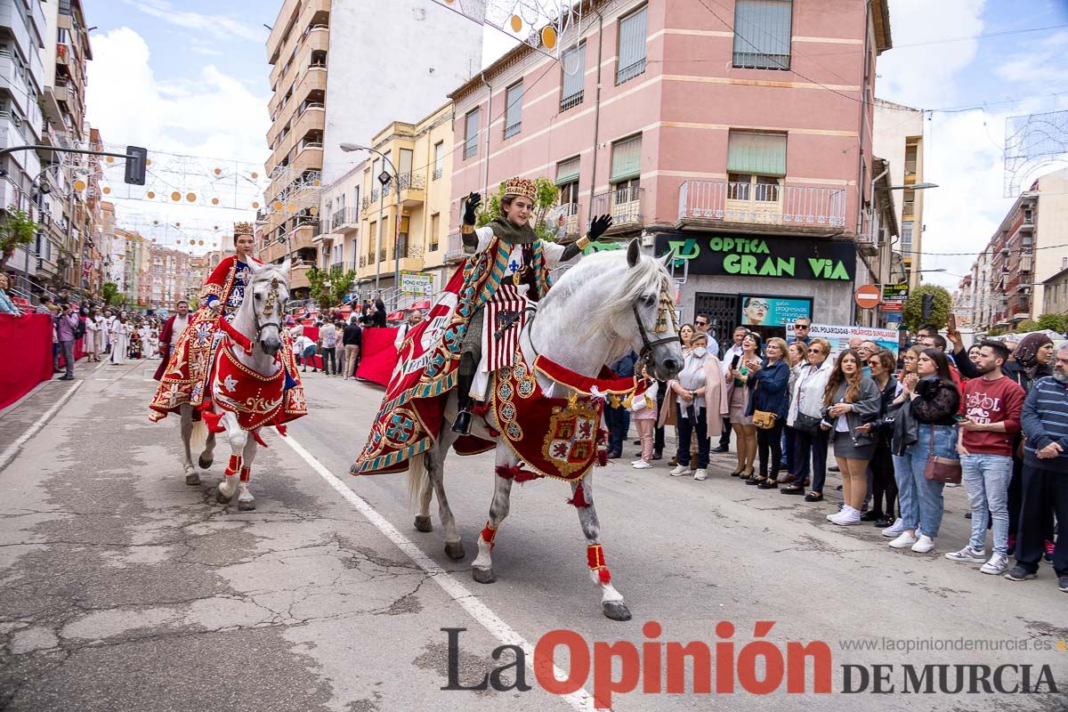 Desfile infantil en las Fiestas de Caravaca (Bando Cristiano)