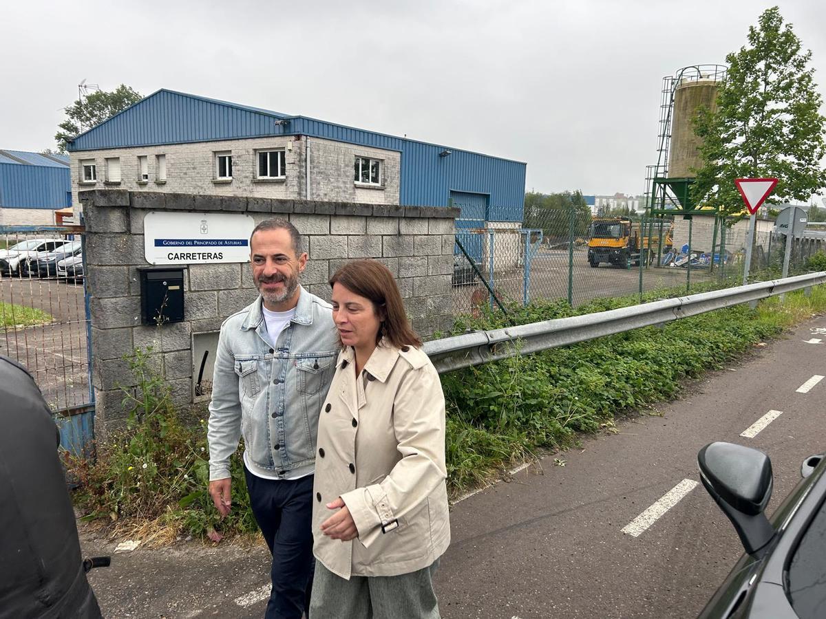 EN IMÁGENES: Inauguración de la nueva ronda de acceso a Parque Principado y vial de acceso directo desde Oviedo