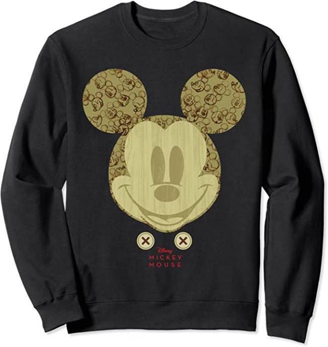 Sudadera con bocetos antiguos de Mickey