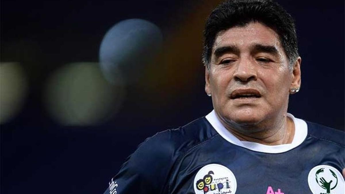 Diego Armando Maradona se vestirá de corto en Bogotá