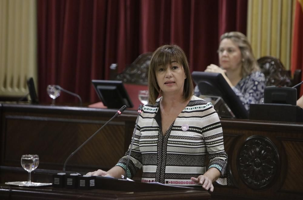 Primer debate de la Comunidad de Armengol en el Parlament