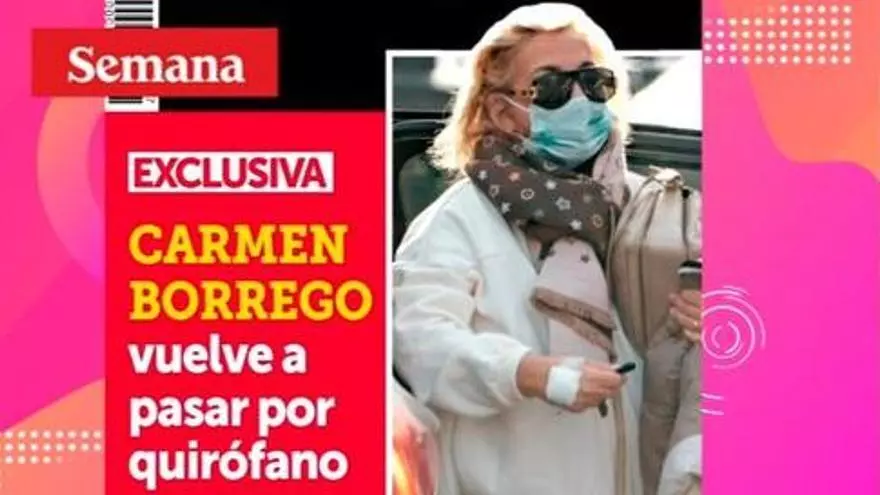 La sorprendente desaparición de Carmen Borrego para su operación estética: "Se va a hacer un completo"