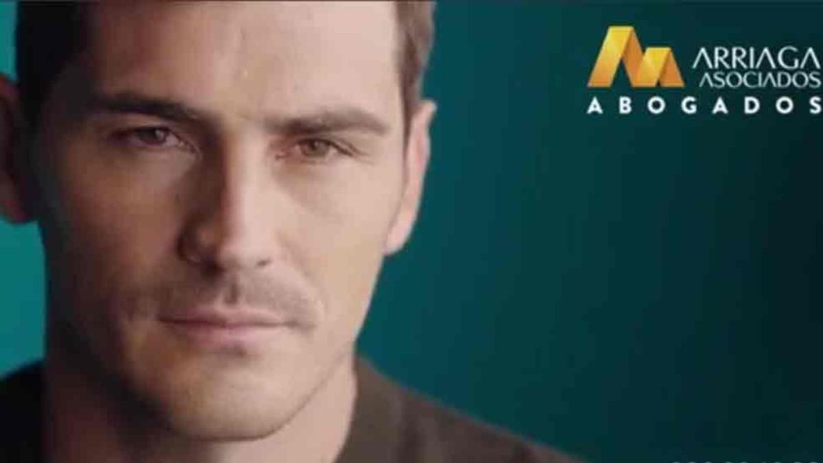 Iker Casillas es la imagen de un bufete de abogados