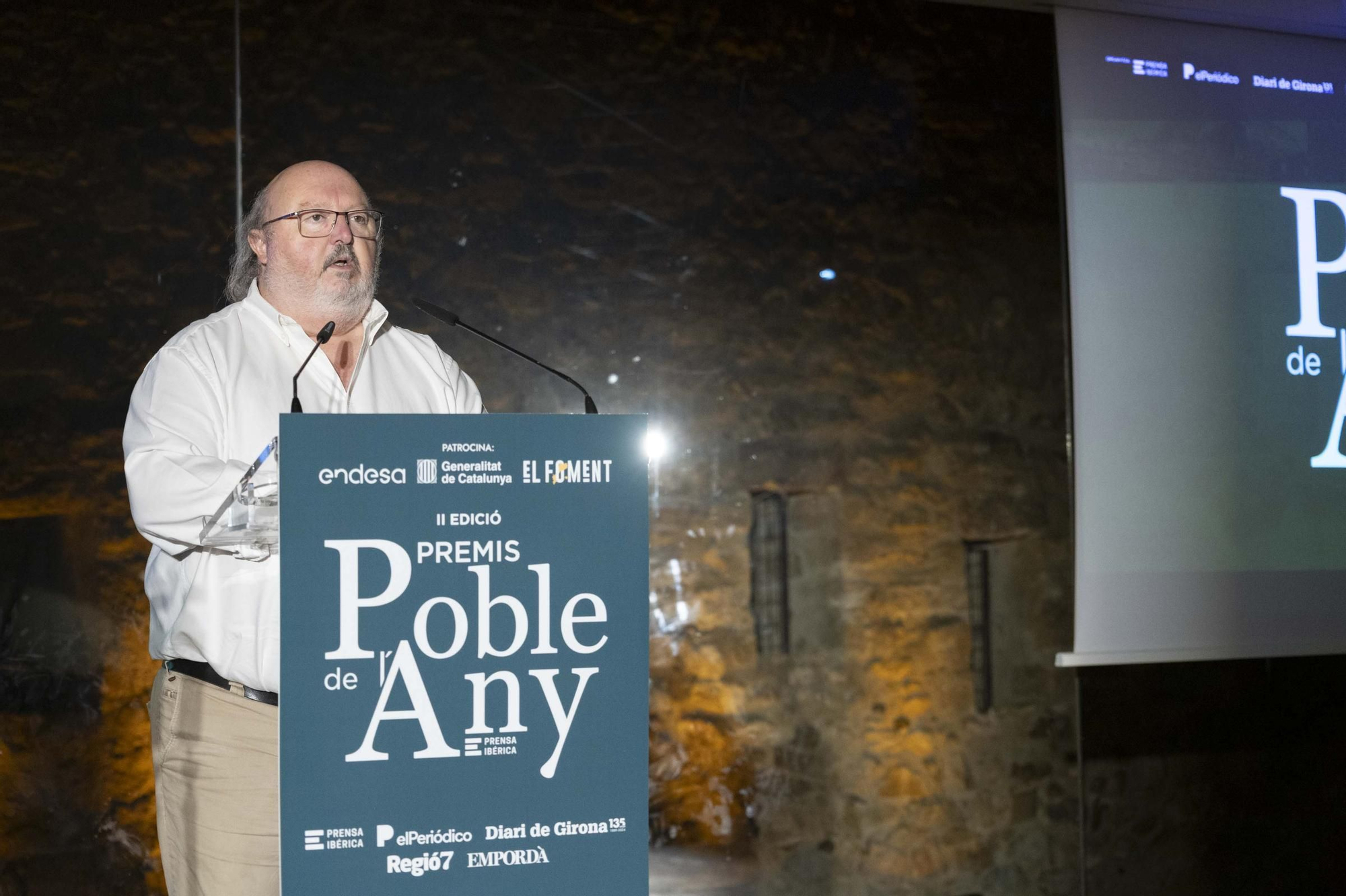 Les imatges dels Premis Poble de l’Any 2024 al Castell de Calonge