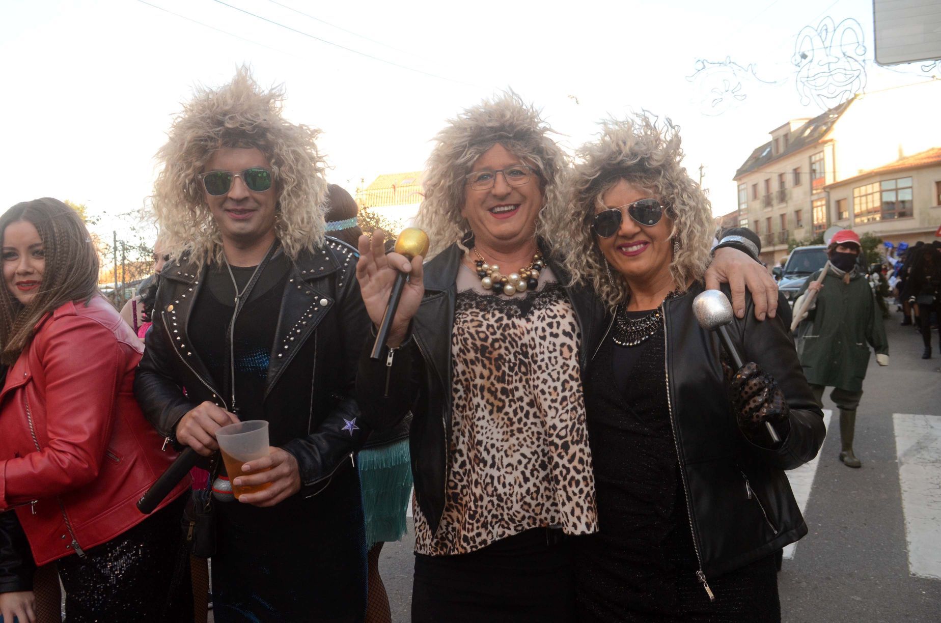 Desfile del Momo en Vilanova para despedir el Entroido 2022.