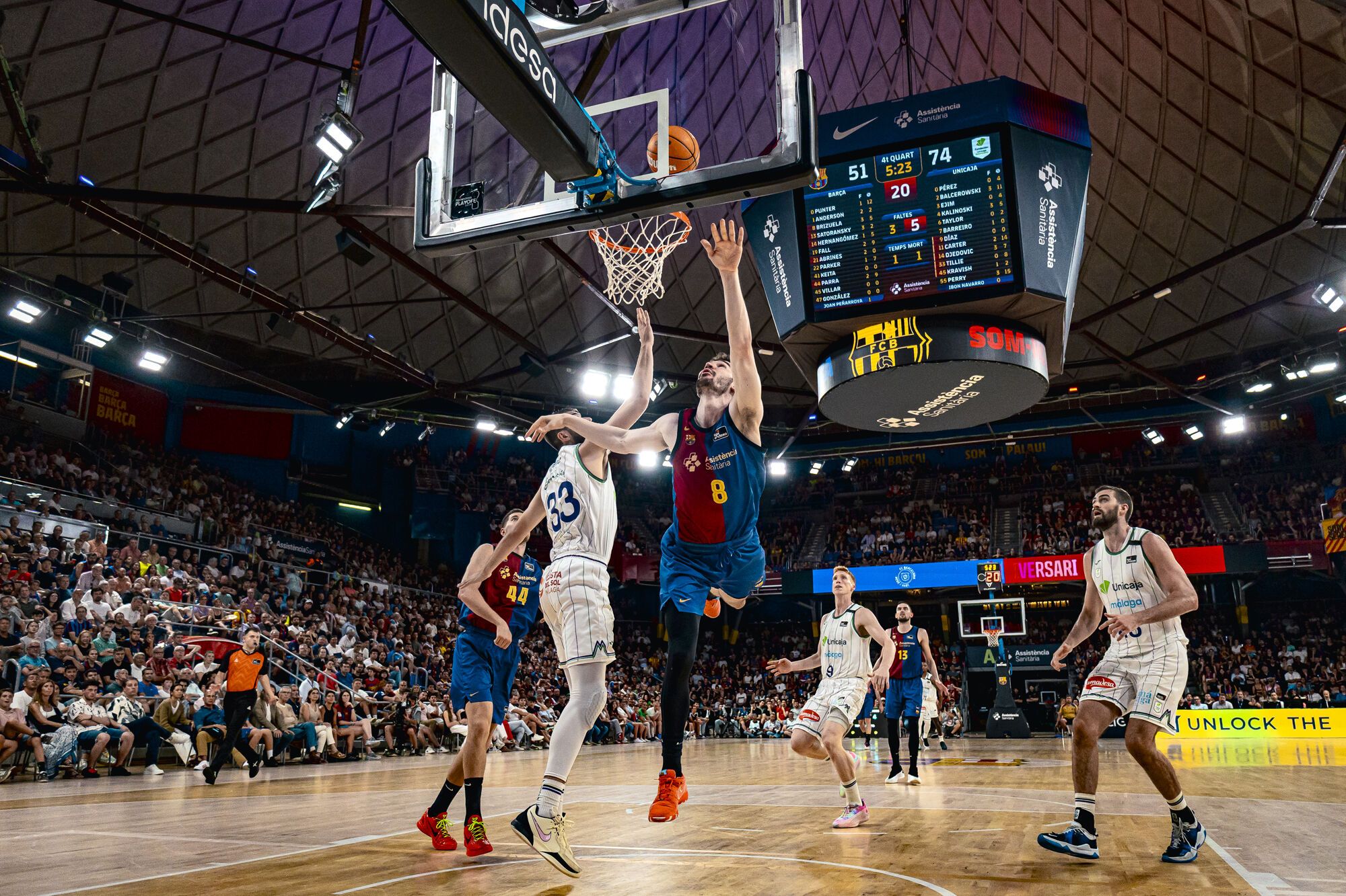 2º partido de los cuartos de final ACB | Barça - Unicaja