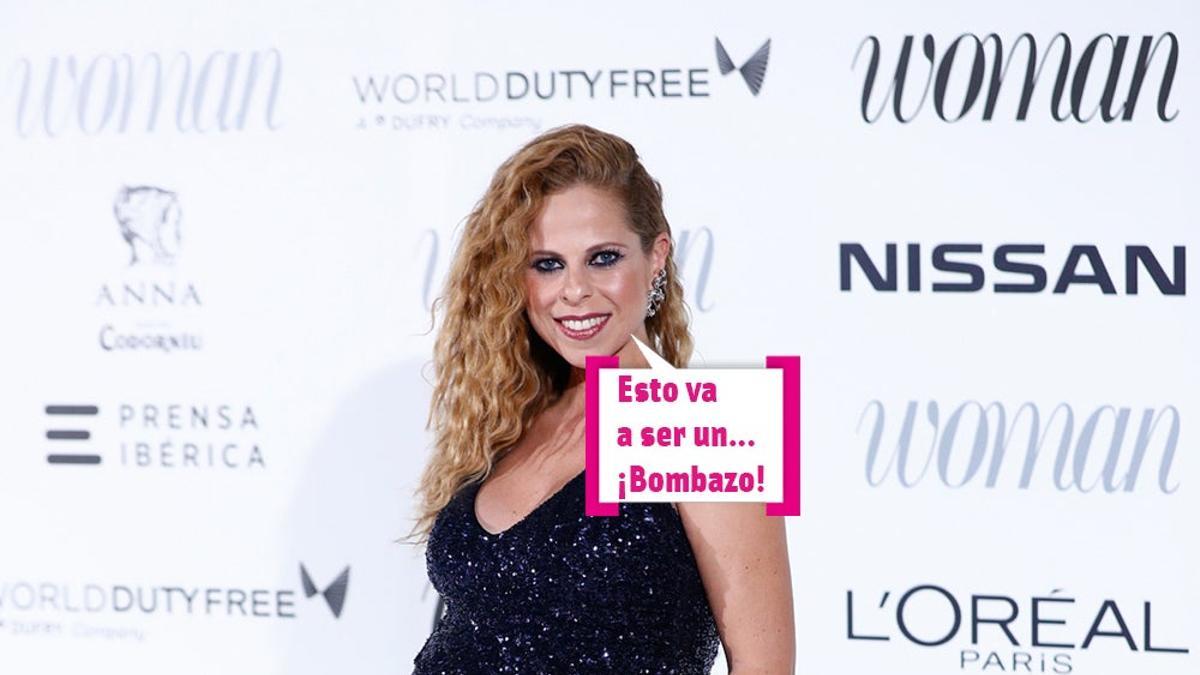 Pastora Solera en la gala de los Premios Woman 2019